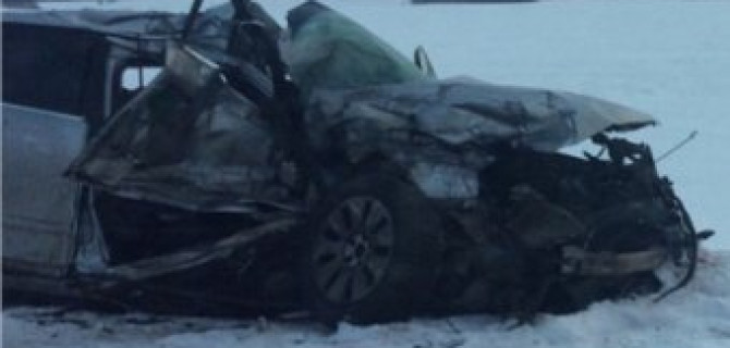 На трассе под Назарово в ДТП погиб мужчина