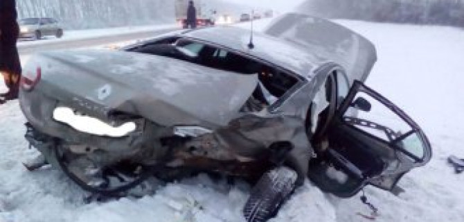 В ДТП в Тетюшском районе пострадали три человека