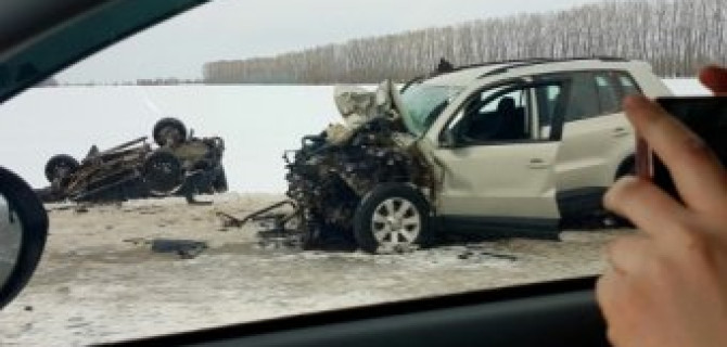 ДТП на трассе М-5 под Уфой