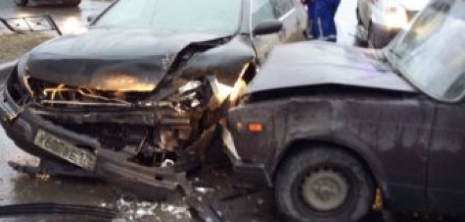 В ДТП в Купчино пострадали трое детей