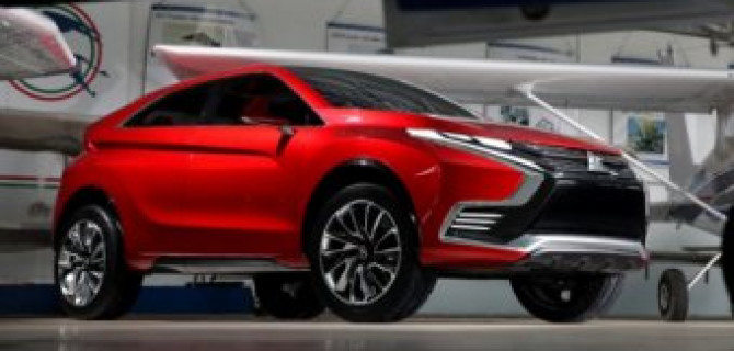 Mitsubishi тестирует на дорогах новый кроссовер в стиле концепта XR-PHEV II