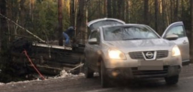 На Зеленогорском шоссе в ДТП пострадали двое взрослых и ребенок