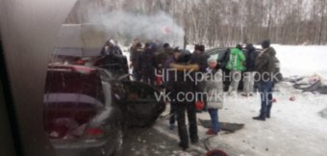 Под Красноярском погибли ребенок и двое взрослых