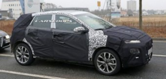 В Сети появились фото нового субкомпактного кроссовера Hyundai