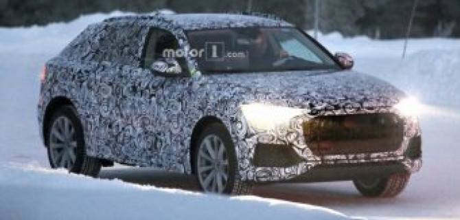 Новый Audi Q8 впервые замечен в серийном кузове