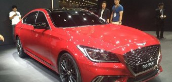 В Детройте представят топовую версию Hyundai Genesis G80 Sport