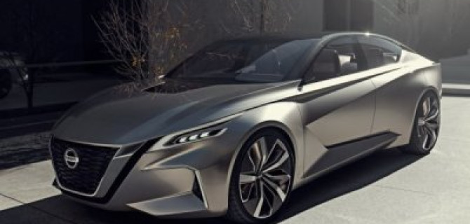 Nissan показали новый концепт Vmotion 2.0 в Детройте