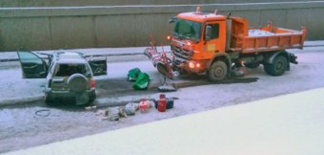 В ДТП со снегоуборочной машиной в Петербурге погибли две женщины