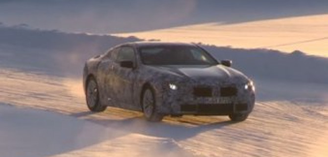Зимние тесты нового BMW 8-Series записали на видео
