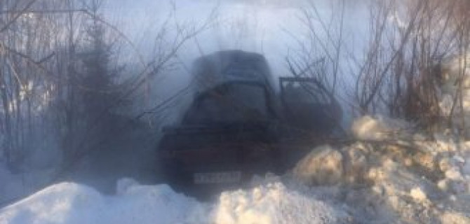 После ДТП в ХМАО в огне погибли два человека