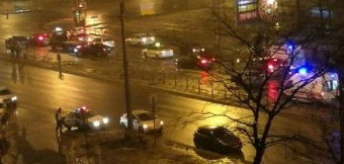 В ДТП на Ириновском проспекте в Петербурге погиб пассажир Mitsubishi