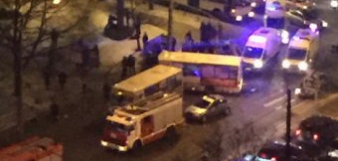 В Петербурге в ДТП с маршрутками пострадали люди