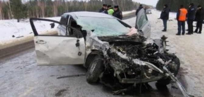 Женщина с ребенком погибли в ДТП в Красноярском крае