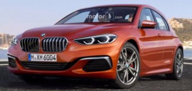 Появился рендер обновленного BMW 1-Series