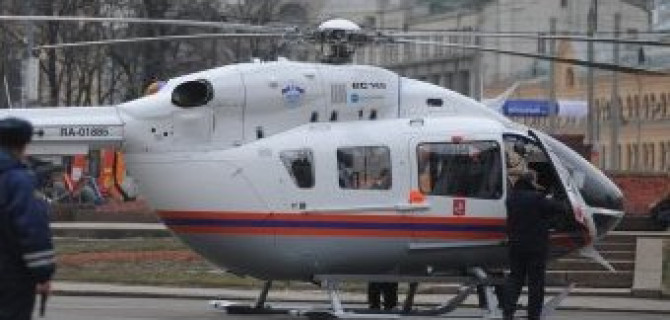 В Москве сбитого ребенка госпитализировали вертолетом