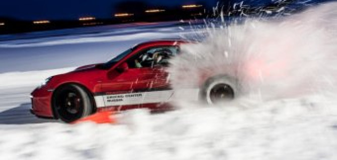 Porsche Driving Experience. Вызов стихии на повышенных оборотах