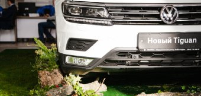Новый Volkswagen Tiguan. Загружен в реальность