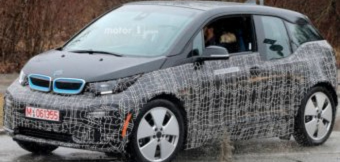 Новый электрокар BMW i3 попал в объективы фотошпионов