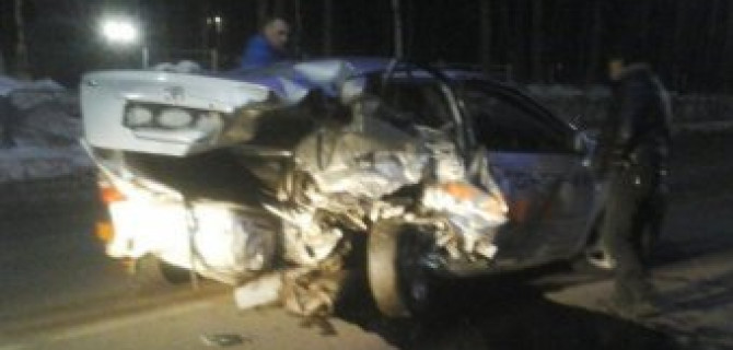 В ДТП в Поронайске погибла пассажирка такси