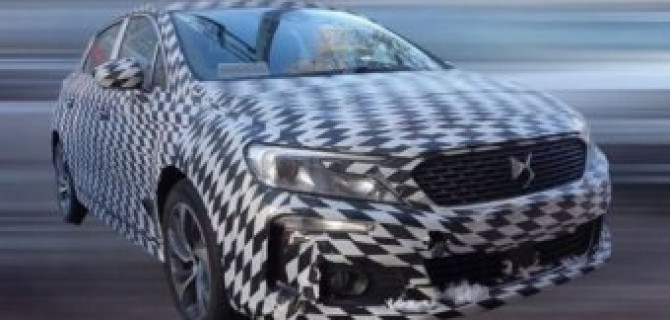 Обновленный седан DS 5LS проходит тесты в Китае