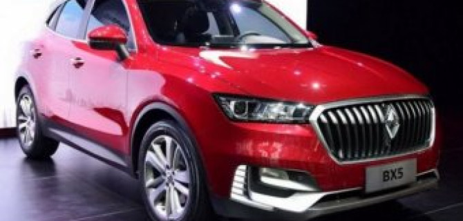 Кроссовер Borgward BX5 появится на рынке Китая 24 марта