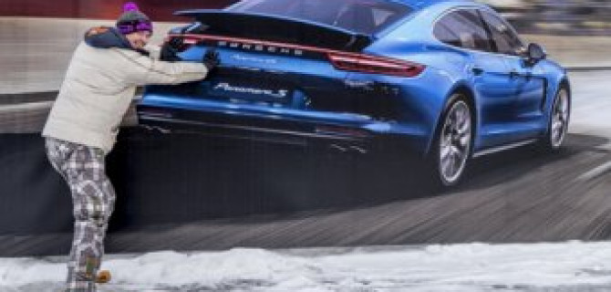 Проводы зимы в стиле Porsche