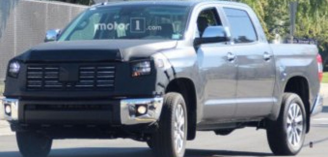 Появились фото обновленной Toyota Tundra
