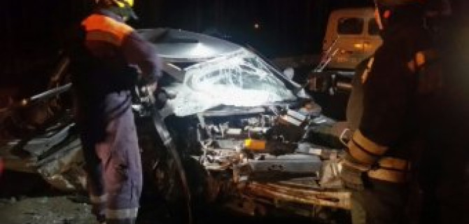 В страшном ДТП на ЕКАД погибли два человека