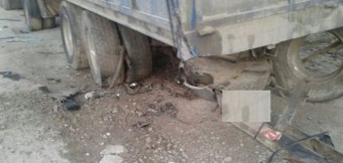 В Новороссийске у грузовика оторвавшееся колесо сбило пешехода