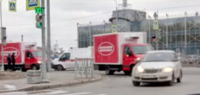 В Петербурге «скорая» попала в ДТП