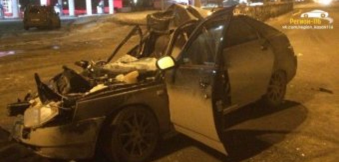 На проспекте Победы в Казани произошло ДТП с пострадавшим