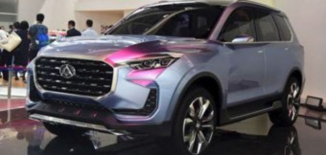 В Сети появились снимки нового внедорожника Maxus D90