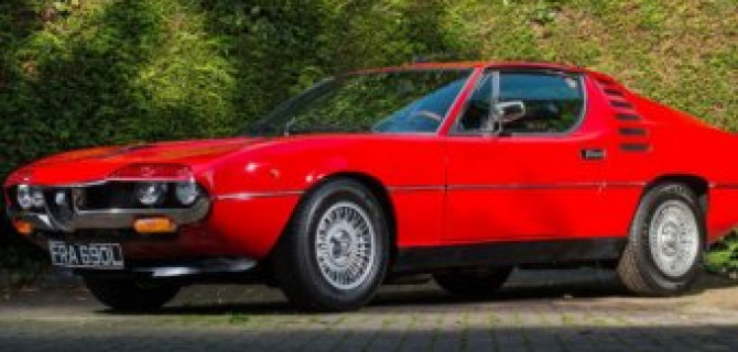 Ретро автомобиль Alfa Romeo Montreal V8 1972 выставлен на продажу