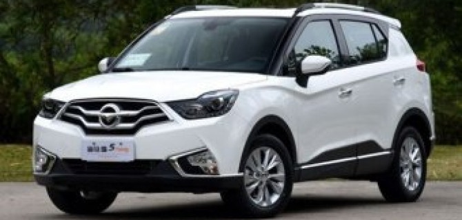 В Китае начались продажи молодежного кроссовера Haima S5 Young