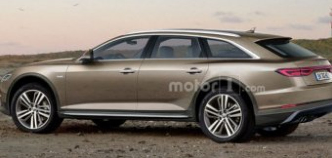 В Сети появился рендер Audi A6 Allroad 2019
