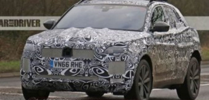 В Бельгии засняли прототип кроссовера Jaguar E-Pace