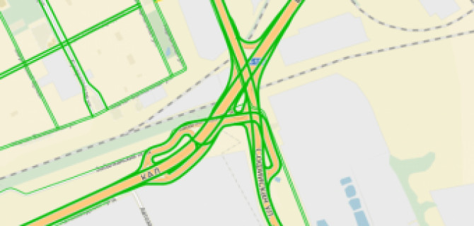 На КАД в Петербурге ограничат движение