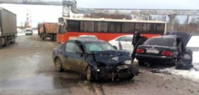 В Тобольске в ДТП пострадали пять человек