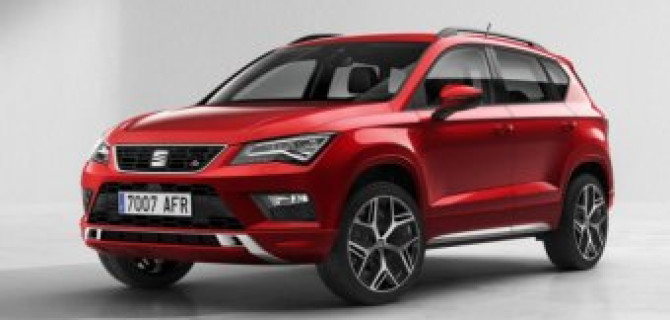 Seat создал первый спортивный кроссовер Ateca FR