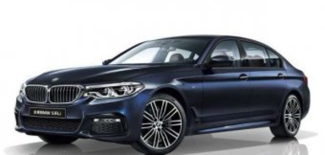 В Сети появились официальные фотографии удлиненного седана BMW 5-Series Li