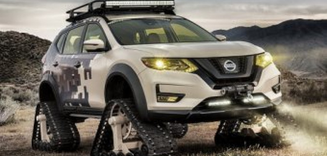 Гусеничный кроссовер от Nissan можно будет увидеть на автосалоне в Нью-Йорке 