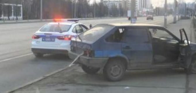 В Казани пьяный водитель «Лады» без документов устроил гонки с полицией