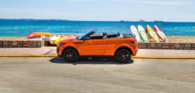 Range Rover Evoque кабриолет – единственный в своем роде