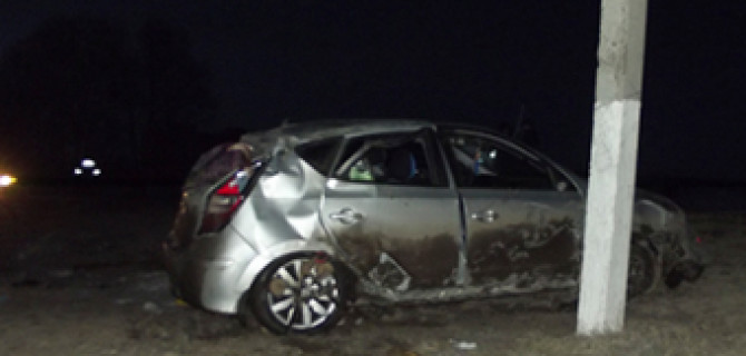 В Бугульме «Хендай Солярис» уходил от погони ДПС и перевернулся - один погибший