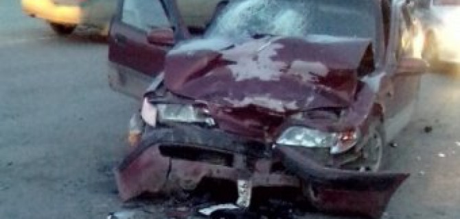 В Орске по вине пьяного водителя Daewoo в ДТП пострадал его пассажир
