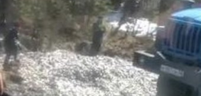 На Сахалине в результате ДТП на дороге оказалось несколько тонн мойвы