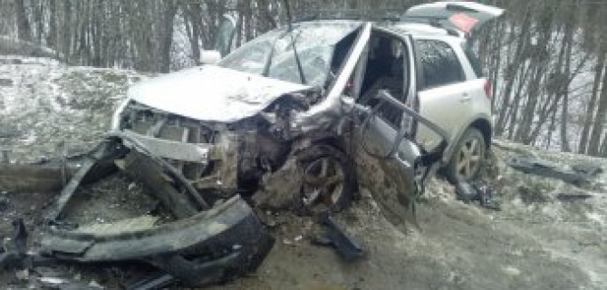 Под Уфой произошло серьезное ДТП с участием Opel Astra и Suzuki, есть пострадавшие