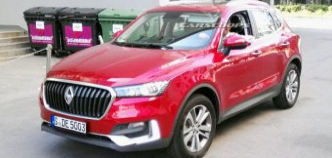В Европе засняли кроссовер Borgward BX5