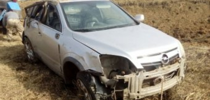 В ДТП под Омском погиб водитель опрокинувшегося автомобиля