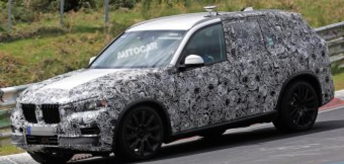 Новый BMW X5 2018 замечен на Нюрбургринге